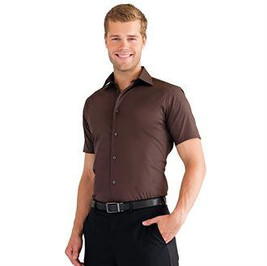 Russell Collection J947M - Chemise ajustée manches courtes facile d’entretien