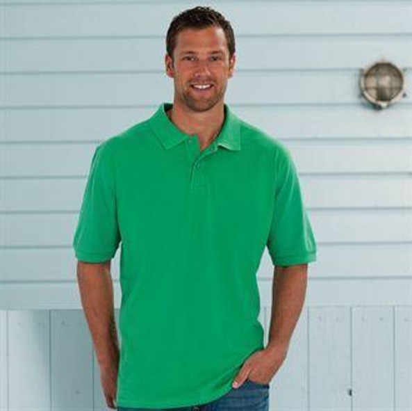 Russell J569M - Klassisches Baumwoll Poloshirt