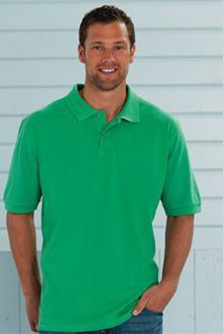Russell J569M - Polo in Cotone Piqué con Dettagli Classici