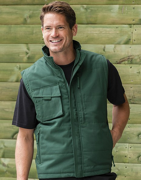 Russell J014M - Ultimate Workwear Teflon-Coated Utility Gilet