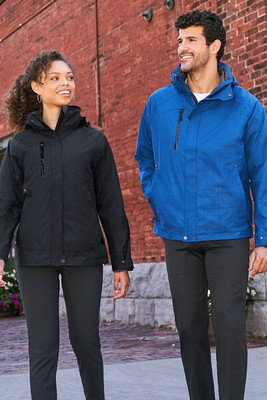 Ash City North End 78178 - Caprice Ladies' 3-In-1 Jacket With Soft Shell Liner 