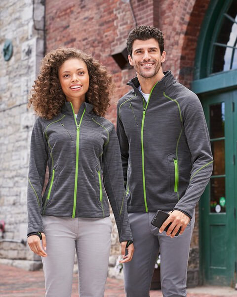 Ash City North End 78697 - Flux Ladies' Melange Bonded Fleece Jackets