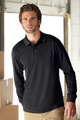 Ash City Extreme 85111T - Armour Men's Tall Eperformance™ Snag Protection Long Sleeve Polo