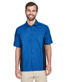 Ash City North End 87042 - Fuse Mens Color-Block Twill Shirts