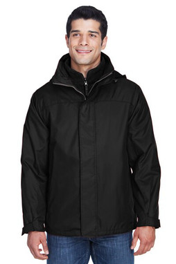 Ash City North End 88130 - Versatile Mens All-Weather 3-in-1 Jacket by Ash City