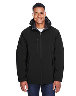 North End 88159 - Veste Softshell isolée Glacier avec capuche amovible