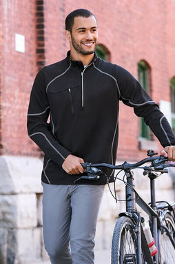 Ash City North End 88175 - Catalyst Mens Performance Fleece Half-Zip Top 