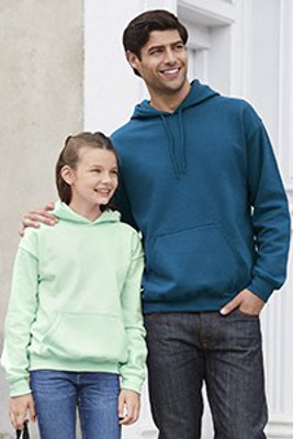 Gildan G185B - Youth Heavy Blend Hooded Sweatshirt with Pouch Pocket