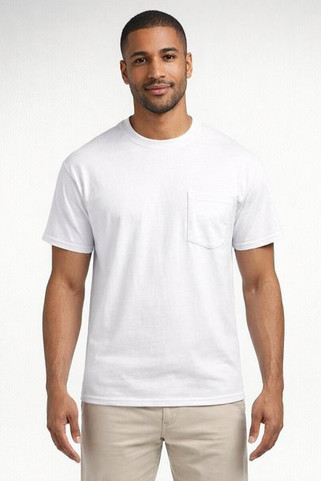 Gildan G230 - Ultra Cotton® 6 oz. Pocket T-Shirt (2300)
