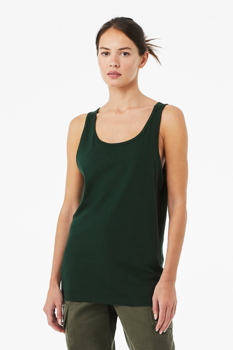 Jersey Tank Tops Wholesale Size Chart For Bella Canvas BC3480