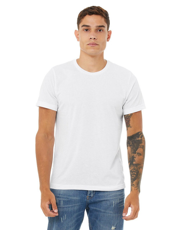 Bella+Canvas 3650 - t-shirt unisexe en poly-coton à manches courtes
