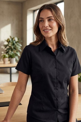 Russell Europe R-957F-0 - Ladies Ultimate Non-iron Shirt