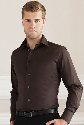 Russell Europe R-946M-0 - Fitted Longsleeve Stretch Shirt