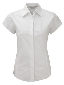 Russell Collection R-947F-0 - Körperbetonte Stretch-Bluse