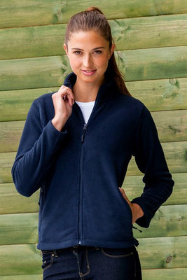 Russell Europe R-870F-0 - Premium Anti-Pilling Fleece Jacket with Cadet Collar