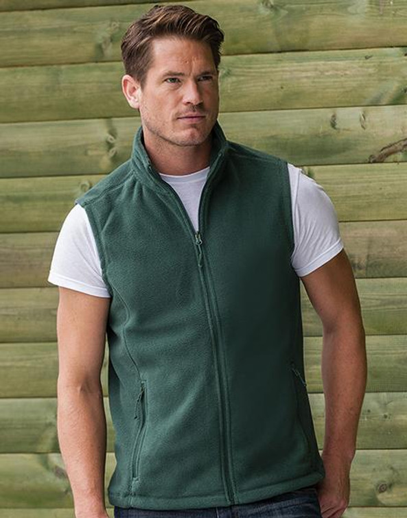 Russell Europe R-872M-0 - Mens Gilet Outdoor Fleece