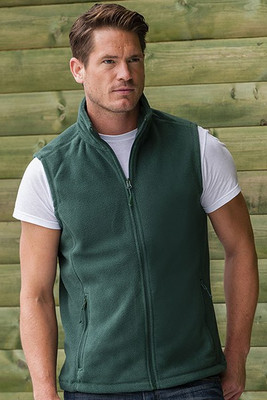 Russell Europe R-872M-0 - Mens Gilet Outdoor Fleece