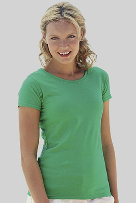 Fruit of the Loom 61-372-0 - Women's 100% Cotton Lady-Fit T-Shirt