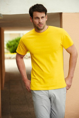 Fruit of the Loom 61-212-0 - Men's Premium 100% Cotton Summer Tee