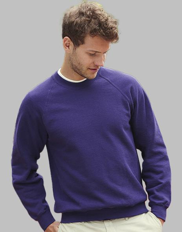 Fruit of the Loom 62-216-0 - Fruit of the Loom Men's Premium Raglan Sweatshirt