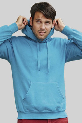 Fruit of the Loom 62-208-0 - Men's Premium Hooded Sweatshirt with Kangaroo Pocket