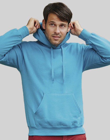 Fruit of the Loom 62-208-0 - Men's Premium Hooded Sweatshirt with Kangaroo Pocket