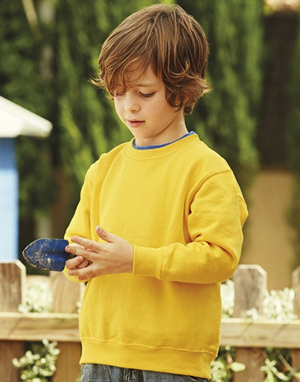 Fruit of the Loom 62-031-0 - Ultra-Comfort Kids Cotton-Blend Sweatshirt