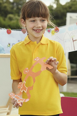 Fruit of the Loom 63-417-0 - Kids Polo 65:35