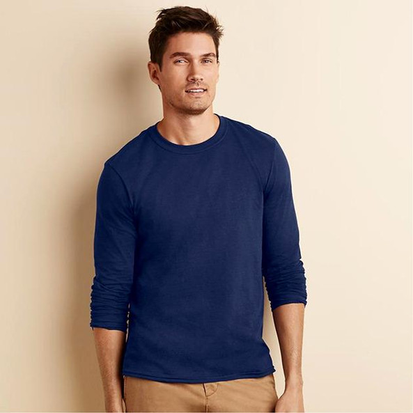 Gildan 64400 - Premium Softstyle Long Sleeve Cotton Tee