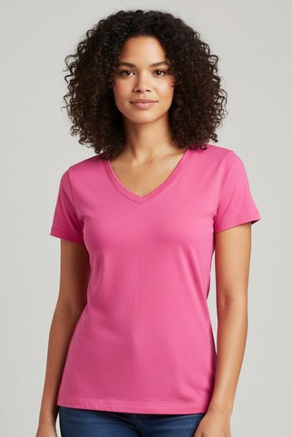 Gildan 64V00L - Ladies Softstyle® V-Neck T-Shirt