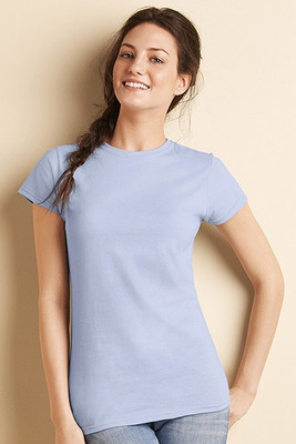 Gildan 64000L - Women's Premium RingSpun Cotton Short Sleeve Tee