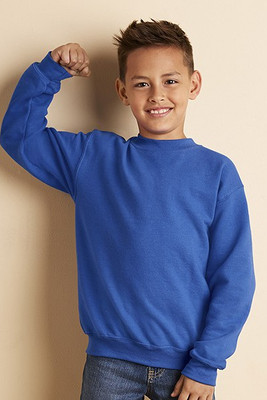 Gildan 18000B - Premium Blend Youth Crew Neck Sweatshirt