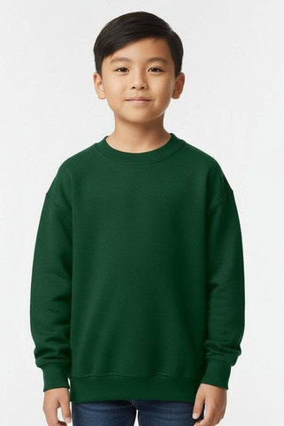 Gildan 18000B - Premium Blend Youth Crew Neck Sweatshirt