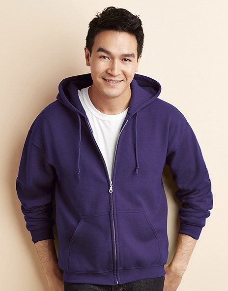 Gildan 18600 - Premium Heavyweight Full Zip Hooded Sweatshirt