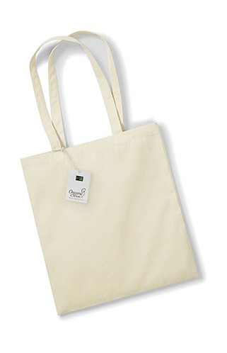 Westford mill W801 - Eco-Friendly Organic Cotton Tote Bag for Everyday Use