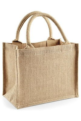 Westford Mill W412 - Jute Mini Gift Bag