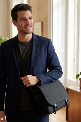 Bag Base BG218 - Two-Tone Digital Messenger