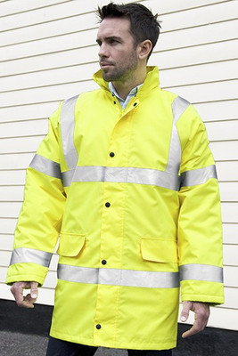 Result R218X - Core High Viz Motorway Coat