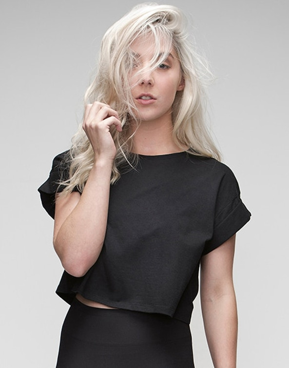Mantis M96 - Ladies Organic Crop Top T-Shirt