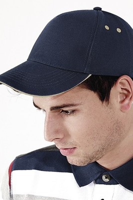 Beechfield B15C - Ultimate 5-Panel Cap - Sandwichschirm