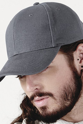 Beechfield B65 - Premium Heavy Brushed Cotton 6-Panel Cap with Buckle