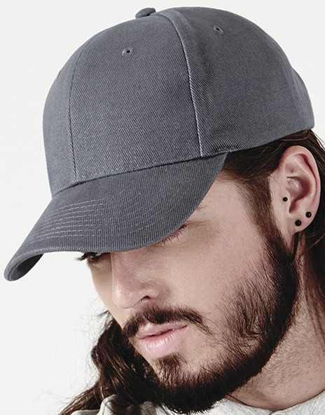 Beechfield B65 - Premium Heavy Brushed Cotton 6-Panel Cap with Buckle