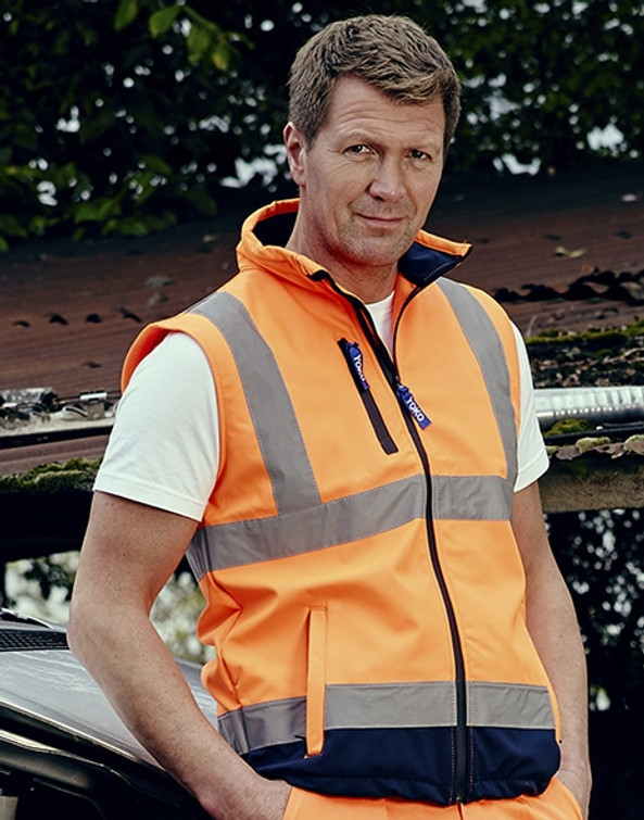 Yoko HV006 - Hi-Vis Softshell Bodywarmer
