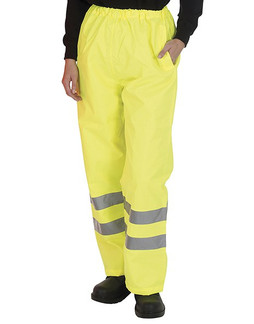 Yoko HVS461 - High-Visibility Waterproof Safety Work Trousers