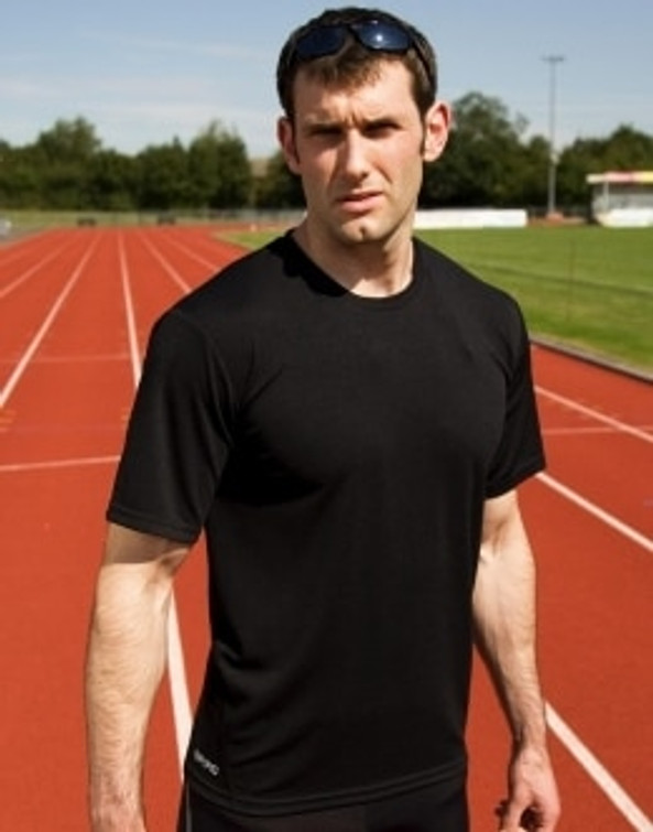 Spiro S253M -  quick dry short sleeve t-shirt