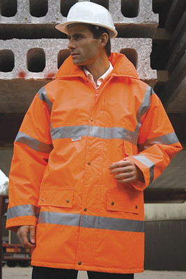 Result R18 - High-Visibility Waterproof Safety Jacket with 3M Reflective