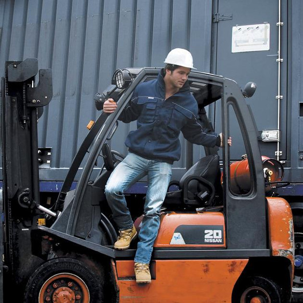 Result Work-Guard R71 - Arbeitskleidung Jacke mit abnehmbaren Ärmeln