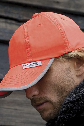 Result Caps RC035X - High Visibility Reflective Safety Cap with 3M Trim