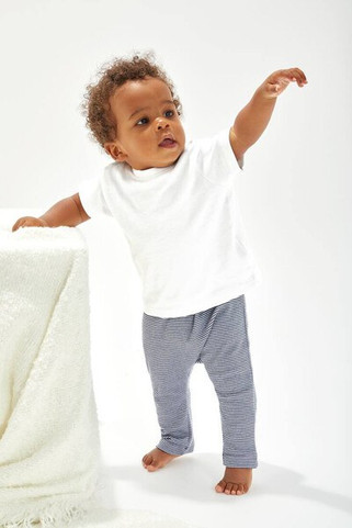 Babybugz BZ002 - T-shirt Bébé Coton Doux à Encolure Ronde