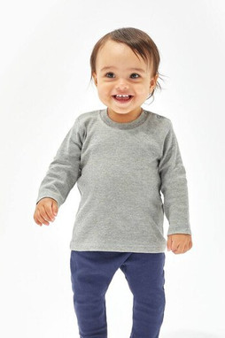 Babybugz BZ011 - Pehmeä Puuvilla Vauvan Pitkähihainen Paita